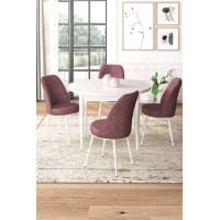 Set mobilă pentru bucătărie Hanah Home Tor White Dusty Rose