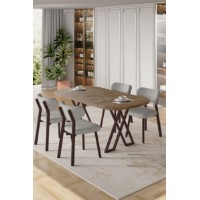Set mobilă pentru bucătărie Hanah Home Axton Atlantic Pine Grey