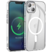 Husa de protecție Hoco Magnetic Series Airbag Anti-fall Protective Shell for iPhone 17 Transparent