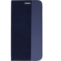 Husa de protecție WOO Case Shell Flip Nylon Oppo A6 Pro 5G Blue (WOOCFLNOPA6XP5GBL)