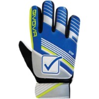 Mănuși de fotbal Givova Stop Grey/Turquoise, s.7