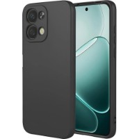 Husa de protecție WOO Liquid Silicone Oppo A6 Pro 5G Black (WOOCLSOPA6PBK)