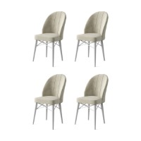 Комплект стульев Hanah Home Ritim Cream White