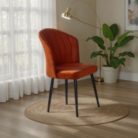 Комплект стульев Hanah Home Rubi Orange Black