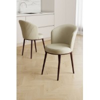 Комплект стульев Hanah Home Risa Cream Brown