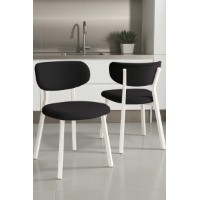 Комплект стульев Hanah Home Toldy Anthracite White