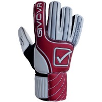 Mănuși de fotbal Givova Tatto White/Red, s.6