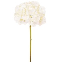 Floare decorativă Casa Masa Hortensie 45 cm (L21807/WH)