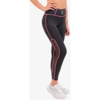 Jambiere damă Givova Fitness Moon Black/Fucsia, s.XS