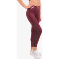 Jambiere damă Givova Fitness Moon Burgundy/Black, s.XS