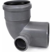 Угольник Uniplast PP d110/50x87 / 17161
