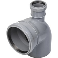 Угольник Uniplast PP d110/50x87 / 17170