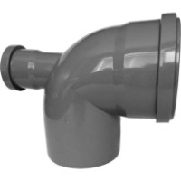 Угольник Uniplast PP d110/50x87 / 17171