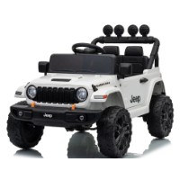Mașinuța electrica Dake Jeep Wrangler Rubicon White (JWR558/3)