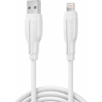 USB Кабель Bavin USB to Lightning TPE 1m White (CB385L)