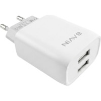 Зарядное устройство Bavin Wall Charger Dual White (PC956Y)