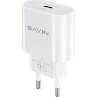 Зарядное устройство Bavin Wall Charger Type-C White (PC851Y)