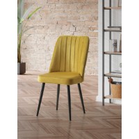 Комплект стульев Hanah Home Vega Yellow Black