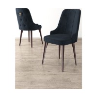 Set scaune Hanah Home Newa Anthracite Brown