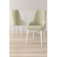 Комплект стульев Hanah Home Neta Cream White