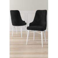 Set scaune Hanah Home Neta Black White