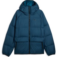 Geacă pentru bărbați Puma Hooded Down Puffer M Midnight Petrol, s.XXL