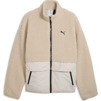 Geacă pentru bărbați Puma Hybrid Re:Fibre Sherpa Silver Fog, s.L