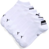 Ciorapi pentru bărbați Puma Logo Unisex Sneaker 3P White/Black, s.39-42