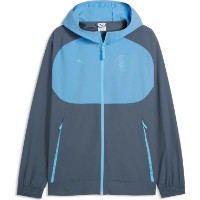 Jachetă pentru bărbați Puma Mcfc Pumatech Woven Evening sky/Luminous Blue, s.M