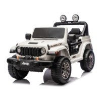Электромобиль Dake Jeep Wrangler Rubicon White (JWR556/2)