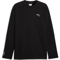 Hanorac barbat Puma Pumatech Relaxed Waffle Long Sleeve Puma Black, s.S