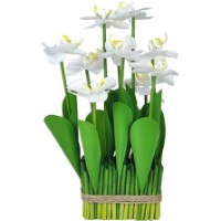 Декоративный цветок Casa Masa Orhidei 36cm White (DK24088WH)