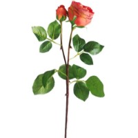 Floare decorativă Casa Masa Trandafir 50 cm (L51516/OR)