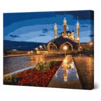 Tablou pe numere Art Gallery Premium Moschee la amurg 40x50cm (GX34087)