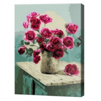 Картина по номерам Art Gallery Premium Малиновый букет 30x40cm (EX8336)