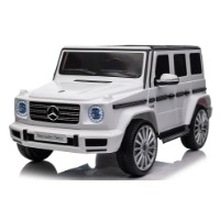 Mașinuța electrica Little Mercedes Benz White (MX627/2)