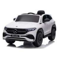 Mașinuța electrica Little Mercedes Benz White (MX625/1)