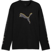 Мужской лонгслив Puma Sport Street Relaxed Graphic Puma Black, s.XL