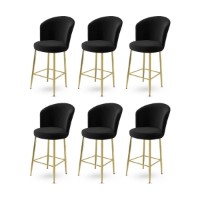 Комплект барных стульев Hanah Home Alte Black Gold