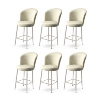 Комплект барных стульев Hanah Home Alte Cream Chrome