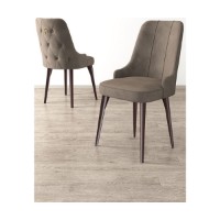Комплект стульев Hanah Home Newa Cappuccino Brown