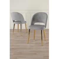 Set scaune Hanah Home Pane Grey Gold