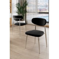 Комплект стульев Hanah Home Vina Black Chrome