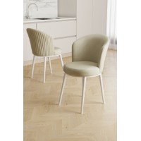 Комплект стульев Hanah Home Risa Cream White