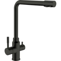 Смеситель для кухни Mixxus SUS-021 Black (15386)