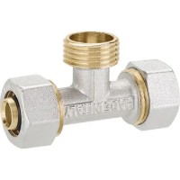 Фитинг Rifeng FE d16x1/2Mx16 nikel (11869)