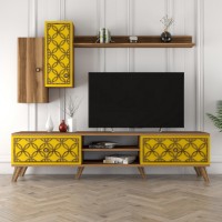 Living Hanah Home Class S Walnut Yellow