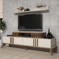 Comodă TV Hanah Home Eylul Cream