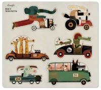 Set jucării Londji Race Magnets Set of 12 (IM023)