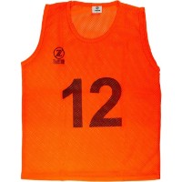 Комплект нумерованных манишек Zastor Skill L Orange №1-12 (4306-4)